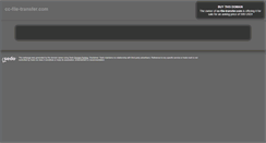 Desktop Screenshot of cc-file-transfer.com